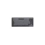 Tastature von Logitech, in der Farbe Grau, andere Perspektive, Vorschaubild