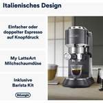 Espressomaschine von Delonghi, in der Farbe Grau, andere Perspektive, Vorschaubild