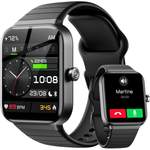 Smartwatch von Fitpolo, in der Farbe Schwarz, andere Perspektive, Vorschaubild