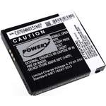 Batterie von Powery, in der Farbe Schwarz, andere Perspektive, Vorschaubild