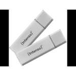 Memory-Card-Stick von INTENSO, in der Farbe Silber, andere Perspektive, Vorschaubild