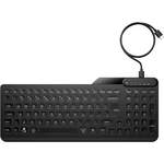 Tastature von HP, in der Farbe Schwarz, andere Perspektive, Vorschaubild