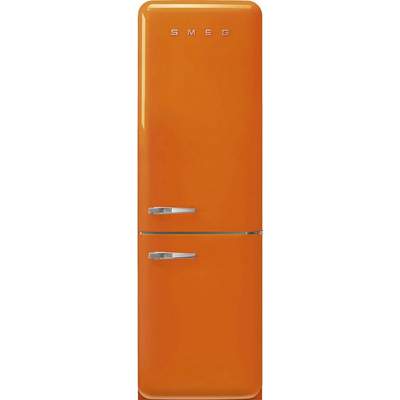 der GTIN: FAB32 Ladendirekt 60,1 cm in Farbe für 8017709298159 Preisvergleich | Smeg 196,8 Kühl-/Gefrierkombination Orange, FAB32ROR5, breit, cm hoch,
