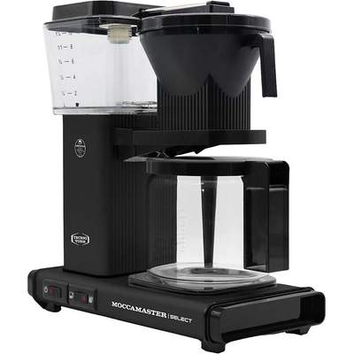 Preisvergleich für Moccamaster Filterkaffeemaschine KBG Select, Papierfilter  Größe 4, von Hand gefertigt, in der Farbe Schwarz, GTIN: 8712072539839 |  Ladendirekt
