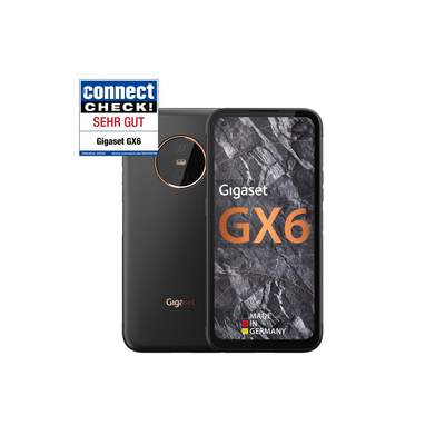 Preisvergleich für Gigaset GX6 Smartphone (16,76 cm/6,6 Zoll, 128 GB  Speicherplatz, 50 MP Kamera), in der Farbe Schwarz, GTIN: 4250366869476 |  Ladendirekt