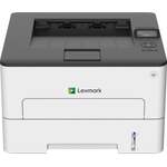 Laserdrucker von Lexmark, in der Farbe Weiss, andere Perspektive, Vorschaubild