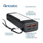 Powerbank von fontastic, in der Farbe Schwarz, andere Perspektive, Vorschaubild