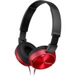 Over-Ear-Kopfhörer von Sony, in der Farbe Rot, andere Perspektive, Vorschaubild