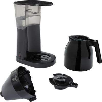 Preisvergleich für Melitta Filterkaffeemaschine Easy Therm -  Filterkaffeemaschine, in der Farbe Schwarz, GTIN: 4006508218783 |  Ladendirekt