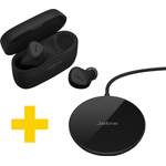 Bluetooth-Kopfhörer von Jabra, in der Farbe Schwarz, andere Perspektive, Vorschaubild