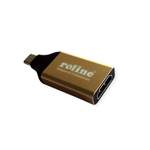USB-Videoadapter von ROLINE, in der Farbe Schwarz, andere Perspektive, Vorschaubild