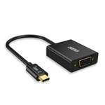 USB-Videoadapter von Choetech, in der Farbe Schwarz, andere Perspektive, Vorschaubild