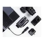 USB-Videoadapter von Hama, in der Farbe Schwarz, andere Perspektive, Vorschaubild