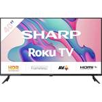 Tvs von Sharp, in der Farbe Schwarz, andere Perspektive, Vorschaubild