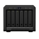 NAS Server von Synology, in der Farbe Schwarz, Vorschaubild