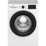 Waschmaschine von Beko, in der Farbe Schwarz, andere Perspektive, Vorschaubild