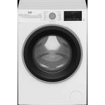 Frontlader-Waschmaschine von Beko, in der Farbe Weiss, andere Perspektive, Vorschaubild