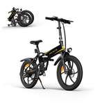 Elektrische Fahrräder von ADO, in der Farbe Schwarz, andere Perspektive, Vorschaubild