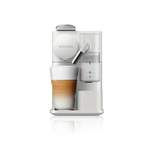 Kaffeemaschine von Nespresso, in der Farbe Weiss, andere Perspektive, Vorschaubild