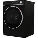 Waschmaschine von Sharp, in der Farbe Schwarz, andere Perspektive, Vorschaubild