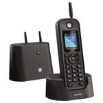 Telefon von Motorola, in der Farbe Schwarz, andere Perspektive, Vorschaubild
