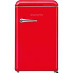Retro-Kühlschrank, in der Farbe Rot, der Marke Wolkenstein, andere Perspektive, Vorschaubild