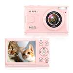 Kompaktkamera von Fine Life Pro, in der Farbe Rosa, andere Perspektive, Vorschaubild