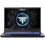 Gaming Laptop von Hyrican, in der Farbe Schwarz, andere Perspektive, Vorschaubild