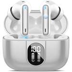 Bluetooth-Kopfhörer von Csasan, in der Farbe Grau, andere Perspektive, Vorschaubild