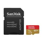 Memory-Card-Stick von Sandisk, in der Farbe Gold, andere Perspektive, Vorschaubild