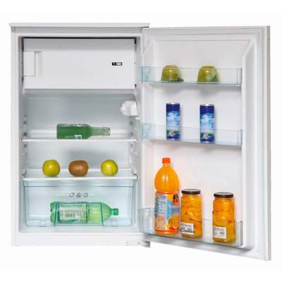Preisvergleich für exquisit Einbaukühlschrank UKS140-V-FE-010D, 81,8 cm hoch,  59,5 cm breit, in der Farbe Weiss, GTIN: 4016572415179 | Ladendirekt