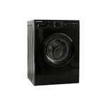 Waschmaschine von Telefunken, in der Farbe Schwarz, andere Perspektive, Vorschaubild