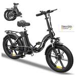 Elektrische Fahrräder von Evercross, in der Farbe Schwarz, andere Perspektive, Vorschaubild