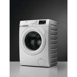 Waschmaschine von AEG, in der Farbe Weiss, andere Perspektive, Vorschaubild