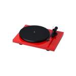 Vinylspieler von Pro-Ject, in der Farbe Rot, andere Perspektive, Vorschaubild