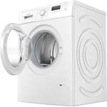 Waschmaschine von Bosch, in der Farbe Weiss, andere Perspektive, Vorschaubild