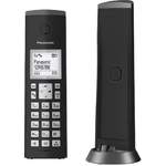 Telefon von Panasonic, in der Farbe Schwarz, andere Perspektive, Vorschaubild