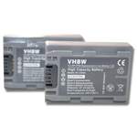 Kamera-Batterie von VHBW, in der Farbe Grau, andere Perspektive, Vorschaubild