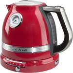 Wasserkocher von KITCHENAID, in der Farbe Rot, andere Perspektive, Vorschaubild