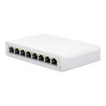 Switch von Ubiquiti Networks, in der Farbe Weiss, andere Perspektive, Vorschaubild