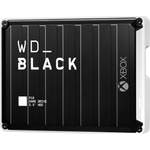 Externe Festplatte von WD_Black, in der Farbe Schwarz, andere Perspektive, Vorschaubild