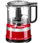 Häcksler von KITCHENAID, in der Farbe Rot, andere Perspektive, Vorschaubild