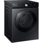 Waschmaschine von Samsung, in der Farbe Schwarz, andere Perspektive, Vorschaubild