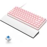 Tastature von CROSS ZEBRA, in der Farbe Rosa, andere Perspektive, Vorschaubild