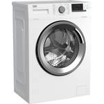 Waschmaschine von Beko, in der Farbe Weiss, andere Perspektive, Vorschaubild