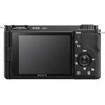Systemkamera von Sony, in der Farbe Schwarz, andere Perspektive, Vorschaubild