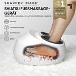 Massagegerät von Sharper Image, in der Farbe Weiss, andere Perspektive, Vorschaubild