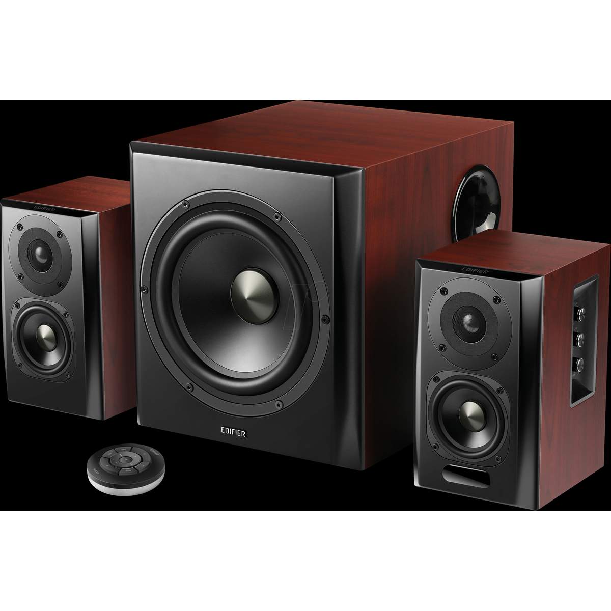 Edif Instruments Preisvergleich für EDIF S350DB WD - Lautsprecher, PC, 2.1, R12U, wood ...