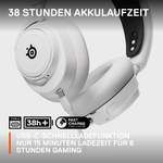 Gaming Headset von SteelSeries, in der Farbe Weiss, andere Perspektive, Vorschaubild