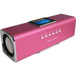 Bluetooth-Lautsprecher von Technaxx, in der Farbe Rosa, andere Perspektive, Vorschaubild